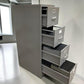 HON Filing Cabinet, Vintage Metal 4 Drawer Green File Cabinet Industrial