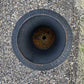 17" Tall Cast Iron Fluted Urn, Flower Pot Planter, Garden Patio Yard Art G1