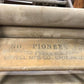 Pioneer No 22 Wringer Washer Folding Bench, Antique Hand Crank Laundry Tool