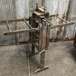 Pioneer No 22 Wringer Washer Folding Bench, Antique Hand Crank Laundry Tool