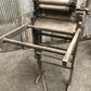 Pioneer No 22 Wringer Washer Folding Bench, Antique Hand Crank Laundry Tool