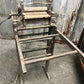 Pioneer No 22 Wringer Washer Folding Bench, Antique Hand Crank Laundry Tool