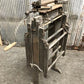 Pioneer No 22 Wringer Washer Folding Bench, Antique Hand Crank Laundry Tool
