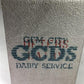 Gem City Deters Dairy Service Milk Bottle Box, Vintage Porch Dairy Delivery