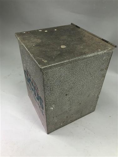 Gem City Deters Dairy Service Milk Bottle Box, Vintage Porch Dairy Delivery