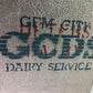 Gem City Deters Dairy Service Milk Bottle Box, Vintage Porch Dairy Delivery