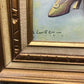 1914 Alfred Everill Orr Pabst Brewing Panama Girl Framed Yard Long Advertising B