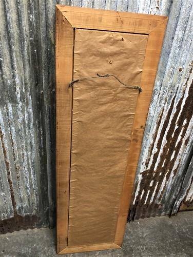 1914 Alfred Everill Orr Pabst Brewing Panama Girl Framed Yard Long Advertising B