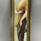 1914 Alfred Everill Orr Pabst Brewing Panama Girl Framed Yard Long Advertising A