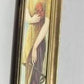 1914 Alfred Everill Orr Pabst Brewing Panama Girl Framed Yard Long Advertising A