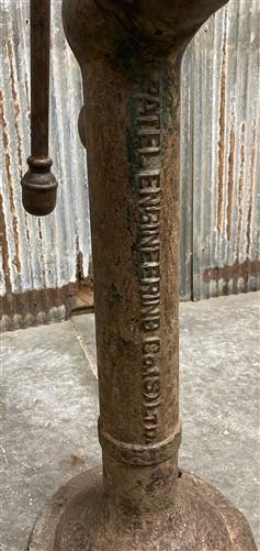 Well Water Pump, Windmill Pitcher Pump, Patel Foundry, Cast Iron Garden Art B1