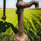 Well Water Pump, Windmill Pitcher Pump, Patel Foundry, Cast Iron Garden Art C1