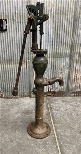 Well Water Pump, Windmill Pitcher Pump, Patel Foundry, Cast Iron Garden Art E1