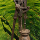 Well Water Pump, Windmill Pitcher Pump, Patel Foundry, Cast Iron Garden Art F1
