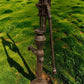 Well Water Pump, Windmill Pitcher Pump, Patel Foundry, Cast Iron Garden Art F1