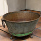 Rustic Large Metal Wash Tub Farmhouse Planter Garden Decor Galvanized Bucket, G