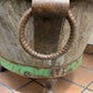 Rustic Large Metal Wash Tub Farmhouse Planter Garden Decor Galvanized Bucket, G