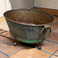 Rustic Large Metal Wash Tub Farmhouse Planter Garden Decor Galvanized Bucket, G