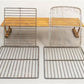 4 Metal Grates Replacement Gas Grill Charbroil Fire Retro Refrigerator Vintage