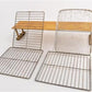 4 Metal Grates Replacement Gas Grill Charbroil Fire Retro Refrigerator Vintage