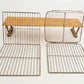 4 Metal Grates Replacement Gas Grill Charbroil Fire Retro Refrigerator Vintage