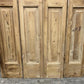 Antique French Double Doors (44x102) 3 Pane Glass, European Reclaimed G166