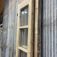Antique French Double Doors (28x86.5) 7 Pane Glass, European Reclaimed G167