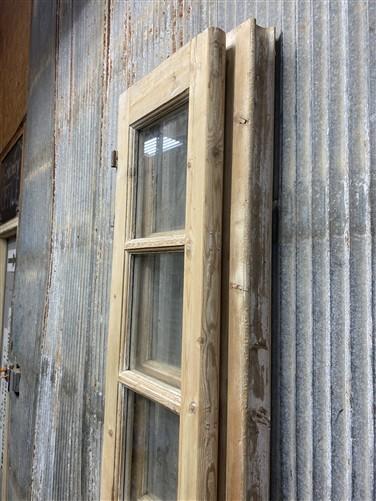 Antique French Double Doors (28x86.5) 7 Pane Glass, European Reclaimed G167