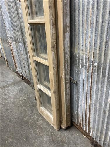 Antique French Double Doors (28x86.5) 7 Pane Glass, European Reclaimed G167