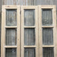 Antique French Double Doors (40x85.75) 3 Pane Glass, European Reclaimed G169