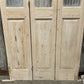 Antique French Double Doors (40x85.75) 3 Pane Glass, European Reclaimed G169