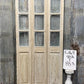 Antique French Double Doors (40x85.75) 3 Pane Glass, European Reclaimed G169