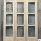 Antique French Double Doors (40x85.75) 3 Pane Glass, European Reclaimed G169