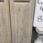 Antique French Double Doors (40x85.75) 3 Pane Glass, European Reclaimed G169