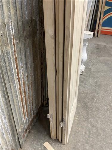 Antique French Double Doors (40x85.75) 3 Pane Glass, European Reclaimed G169
