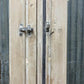 Antique French Double Doors (29x94.5) 1 Pane Glass, European Reclaimed G170