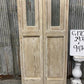 Antique French Double Doors (29x94.5) 1 Pane Glass, European Reclaimed G170