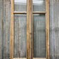 Antique French Double Doors (29x99.75) 3 Pane Glass, European Reclaimed G171