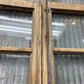 Antique French Double Doors (29x99.75) 3 Pane Glass, European Reclaimed G171