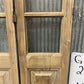 Antique French Double Doors (29.75x100) 3 Pane Glass, European Reclaimed G172