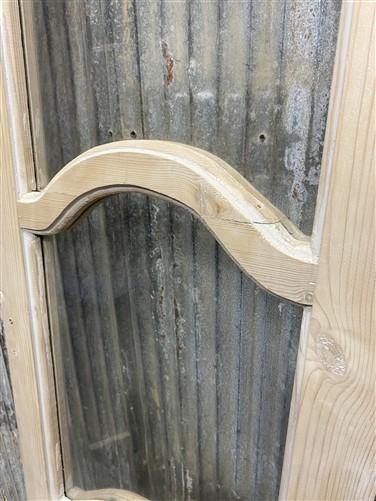 Antique French Double Doors (50x91.5) 4 Pane Glass, European Reclaimed G173