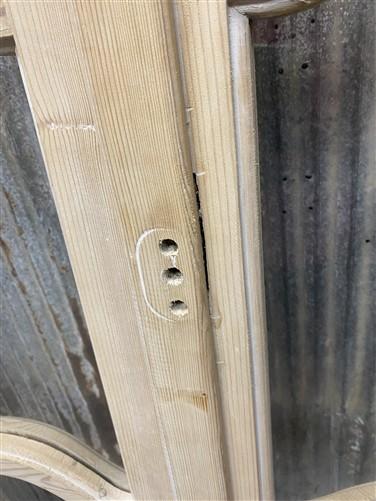 Antique French Double Doors (50x91.5) 4 Pane Glass, European Reclaimed G173