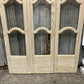 Antique French Double Doors (50x91.5) 4 Pane Glass, European Reclaimed G173