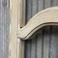 Antique French Double Doors (50x91.5) 4 Pane Glass, European Reclaimed G173