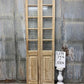 Antique French Double Doors (29.75x100) 5 Pane Glass, European Reclaimed G174
