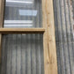Antique French Double Doors (29.75x100) 5 Pane Glass, European Reclaimed G174