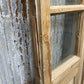 Antique French Double Doors (29.75x100) 5 Pane Glass, European Reclaimed G174