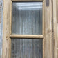 Antique French Double Doors (29.75x100) 5 Pane Glass, European Reclaimed G174