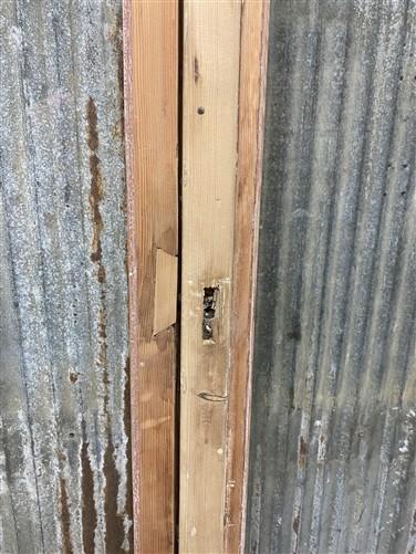 Antique French Double Doors (37.5x83) 1 Pane Glass, European Reclaimed G175