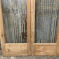 Antique French Double Doors (37.5x83) 1 Pane Glass, European Reclaimed G175